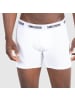 SMILODOX Boxershorts 3er Pack in Weiß