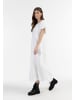 DreiMaster Damen Maxikleid in Weiss