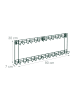 relaxdays Gerätehalter in Grün - (B)90 x (H)30 x (T)7 cm