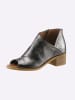 Andrea Conti Sandalette in altsilberfarben