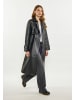 DreiMaster Damen Mantel in Schwarz