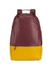 DuDu Rucksack Leder 37 cm in burgundy