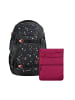Coocazoo MATE Schulrucksack inkl. Tablet-Tasche, 2-teilig in Schwarz