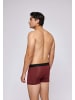 SNOCKS Boxershorts aus Modal 3 Stück in Rot