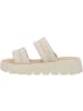 Tamaris Plateau-Pantoletten in ivory
