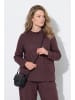 Ulla Popken Sweatshirt in burgunder