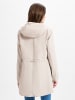 Lebek Jacke in beige weiß - 0001