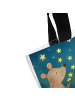 Mr. & Mrs. Panda Tasche Maus Sterne Design mit Spruch in Weiß