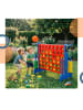 relaxdays Vier Gewinnt "3 in 1" in Rot/ Blau - (B)121 x (H)88 x (T)44 cm