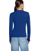 Zero  Langarm-Shirt unifarben in Sodalite Blue