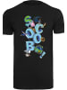 F4NT4STIC T-Shirt Scooby Doo Letters Jumble in schwarz