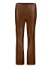 Betty Barclay Kunstleder-Leggings Slim Fit in Dark Coffee