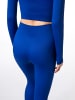 Nur Die  Crop-Top NUR DIE x KILIAN KERNER Crop Top in Ripp-Optik in blue
