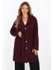 faina Coat in burgundy