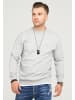 SOULSTAR Sweatshirt PORT LOUIS in Grey Melange (Grau)