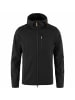 FJÄLLRÄVEN Fleecejacke Keb Hoodie in Schwarz