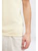 CASUAL FRIDAY Poloshirt CFKarl knit polo with halfzip in Weiß