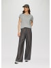 QS T-Shirt in 9400_grau meliert