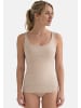 SPEIDEL Unterhemd / Top Cotton & More in Beige / dunkelblau