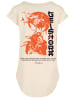 F4NT4STIC Long Cut T-Shirt Geishora Japan Streetstyle in Whitesand