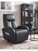 Beliani Fernsehsessel DANAE in Schwarz - (W) 90 x (H) 105 x (L) 90 cm