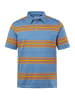 John F. Gee Poloshirt in mattes blau