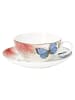 Villeroy & Boch 6er Set Teetassen mit Untertassen Amazonia 140 ml bunt in bunt