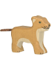 Holztiger Löwe aus Holz - klein, stehend - ab 3 Jahren