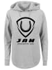 F4NT4STIC Oversized Hoodie JAM Showjumping in grau
