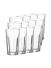 LEONARDO 12er Set Longdrinkgläser Rock in Transparent 540 ml