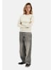 U.S. Polo Assn. Pullover USZoee – Damen Sweatshirt mit Rundhalsausschnitt in Weiss-Beige
