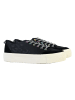 Desigual Street Padded Sneaker aus Leder Schwarz