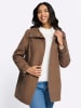 Sieh an! Longjacke in braun