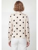 Albee Women Blouse in WHITE BLACK