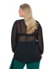 MIAMODA Bluse in schwarz