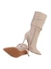 Ital-Design Stiefel in Beige und Gold