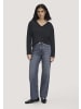 Hessnatur Hessnatur Longsleeve Oversize aus TENCEL™ Lyocell und Bio-Baumwolle in schwarz