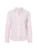More & More Bluse in rosa weiß