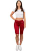 Cipo & Baxx Shorts in Burgundy