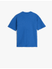 KOTON T-shirt in Saks Blau