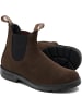 Blundstone Chelsea Boot "#2410 Brown Suede (Originals Series)" in Braun
