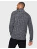 Threadbare Pullover Swindon in Jet Black / Ecru Twist