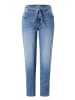 Paddock's 5-Pocket Hose CARO in mid blue heavy wash with 3D pleats