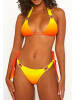 Moda Minx Bikini Top Club Tropicana in Tequila Sunrise