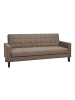 ebuy24 Schlafsofa Elva Braun 204 x 85 cm