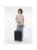 Franky London 4 Rollen Kabinentrolley S 55 cm mit Dehnfalte black