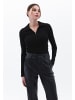 OXXO Langarmshirt BLACK