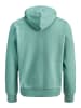 Jack & Jones Kapuzenpullover in Mineral Blue