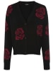 Bruno Banani Cardigan in schwarz-rot