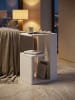 KADIMA DESIGN Beistelltisch WL5.696 35x29,5x60 cm Holz Design Anstelltisch in Weiß